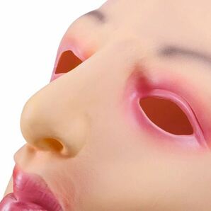 シリコンマスク 女装 コスプレ 女性化 変装仮装 シリコン仮面 イベント ニューハーフの画像3