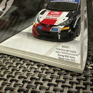 SPARK 1/43 TOYOTA GR Yaris Rally1 HYBRID 2022モンテカルロ No.33 未開封品 S6691の画像4