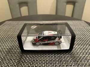 SPARK 1/43 TOYOTA Yaris WRC 2020 モンテカルロ No.17 S.Ogierクリアケース未開封品 S6551