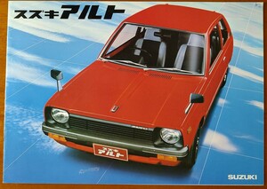  Suzuki Alto catalog Showa era 54 year Suzuki Alto SS30V 6 page 