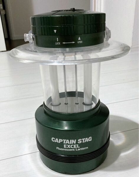 キャンプ ランタン CAPTAIN STAG EXCEL エクセル蛍光灯 送料込