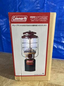 （コールマン）2500ノーススターLPガスランタン　バターナッツカラー　2500NORTHSTAR LPGAS LANTERN 新品未開封