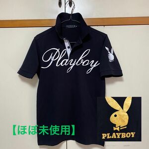 【ほぼ未使用】PLAY BOY プレイボーイ　半袖ポロシャツ