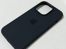 ◆未使用◆Apple純正◆iPhone 14 Pro シリコンケース（ミッドナイト）_画像3