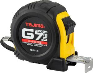 タジマ(Tajima) コンベックス 7.5m×25mm Gロック25 GL2575BL