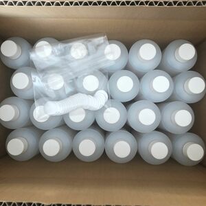【新品未使用】プラスチックボトル　300ml プラスチック容器　ボトル　詰め替えボトル クリアボトル　詰め替え容器　24本