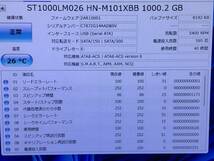 希少品 Samsung 1TB st1000lm026 597回 40時間 動作未確認 2.5インチ PCパーツ パソコン 基板 部品取り_画像2