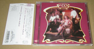 CD　Fox　フォックス　ファースト・アルバム　帯付き●ケニー・ヤング/ヌーシャ・フォックス