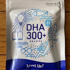 ビタブリッド　DHA 300 ミライサプリ　レベルアップ