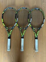 バボラ ピュア アエロ BabolaT PURE AERO テニスラケット G3 3本セット_画像1