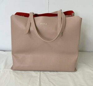 ◎【FURLA/フルラ】トートバッグ サリー30 ピンク バッグ レディス チャーム欠品 中古品/kb3124