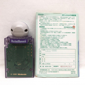 【中古】ゲームOP）ポケットカメラ クリアパープル(透明紫) ゲームボーイ(GAMEBOY) Pocket Camera 任天堂 [240069166424]の画像5