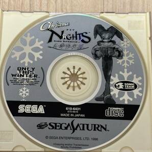 セガサターン ソフト ナイツ クリスマス ナイツ 冬季限定版 SEGA SATURN NIGHTS into dreams christmas 2枚セット 当時物 SSの画像7