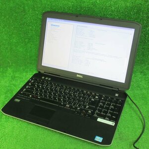 [3913] DELL LATITUDE E5530 Core i5 3210M 2.50GHz HDDなし メモリ4GB DVDマルチ 15.6インチ BIOS OK