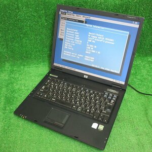 [3940]HP Compaq nx6110 Celeron M 1.60GHz HDなし メモリ1GB DVD-ROMなし 15インチ BIOS OK ジャンク
