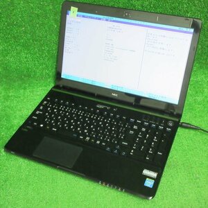 [3819]NEC PC-GL18CSHDY Celeron 1000M 1.80GHz HDDなし キーボードOK 15.6インチ Wi-fi BIOS OK 画面割れジャンク