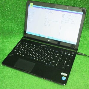 [3819]NEC PC-GL18CSHDY Celeron 1000M 1.80GHz HDDなし キーボードOK 15.6インチ Wi-fi BIOS OK 画面割れジャンクの画像1