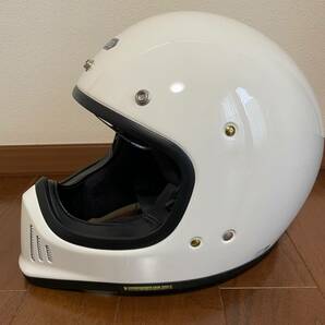 【美品】 SHOEI ショウエイ EX-ZERO フルフェイス ヘルメット 白 ホワイト XLサイズの画像3