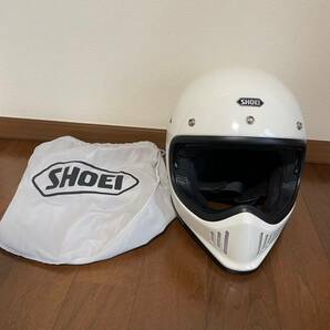 【美品】 SHOEI ショウエイ EX-ZERO フルフェイス ヘルメット 白 ホワイト XLサイズの画像1