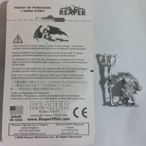 リーパー REAPER ファンタジー メタルフィギュア Kasham,Reptus Wizard 開封品 TRPG DARK HEAVEN FANTASYの画像2