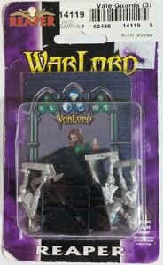  Lee pa-REAPER fantasy metal figure Vale Guards 3 body entering unopened TRPG WARLORD FANTASY MINIATURE