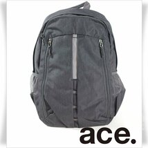 新品1円～★ace.TOKYO エース ACE コルティ軽量 リュックサック バッグ デイパック グレー 正規店本物 ◆8252◆　_画像1