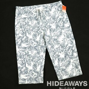 新品1円～★HIDEAWAYS NICOLE ハイダウェイ ニコル メンズ 春夏 2WAYストレッチサッカークロップドパンツ 46 M 正規店本物◆9565◆