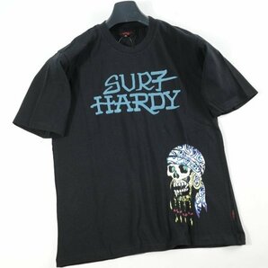 新品1円～★Ed Hardy エドハーディー メンズ 半袖 コットン綿 天竺 Tシャツ LL 黒 ブラック クルーネック カットソー ◆1266◆の画像5