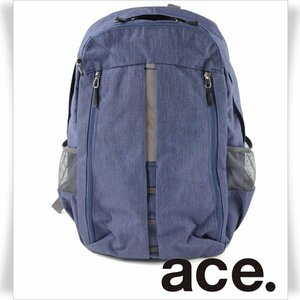 新品1円～★ace.TOKYO エース ACE コルティ軽量 リュックサック バッグ デイパック ネイビー 正規店本物 ◆1552◆　