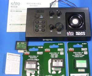  KATO(22‐101)サウンドボックス・別売カード3種/箱なし現状渡し