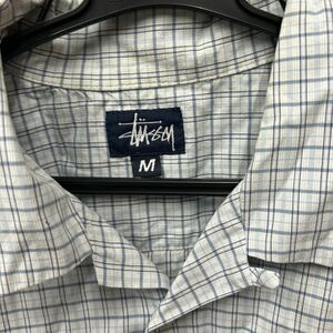 2枚セット　STUSSY ステューシー シャツ　ブルー サイズM 黒　サイズL