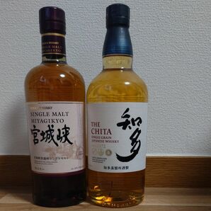 宮城峡　 知多　2本セット　 SUNTORY　 NIKKA