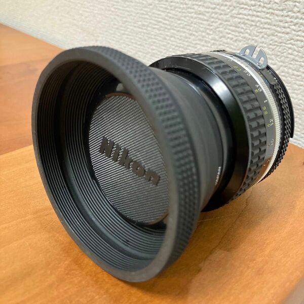 Nikon・ニコン・Nikkor・50mm・1:1.4・フード付き