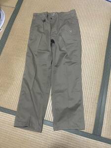 BLUCO ブルコ スタンダードワークパンツ standard work pants カーキ XL 古着 丈詰め