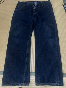 トロフィークロージング　STANDARD DIRT DENIM　サイズ34　古着　丈詰め有