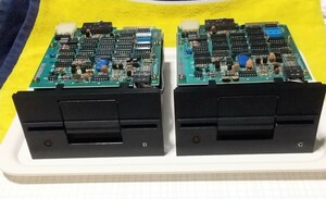 [ снят с производства ] подлинная вещь * SHARP MZ - 80BF дискета Drive (2 основа комплект ) * MZ 80 BF / персональный компьютер / Drive / sharp / периферийные устройства /