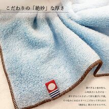 OZ ROYAL 今治タオル ハンドタオル タオルハンカチ メンズ 日本製 紺 父の日 3枚セット 綿100% 約24×24cm_画像3