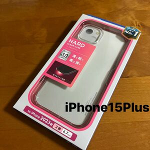 iPhone15Plus 6.7インチ ハードケース カバー クリア　薄く軽い