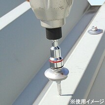 ベッセル VESSEL リングナットセッター No.SAR1060 (10mm) ソケット ビット マグネット無し ドリルネジ フランジ付 六角頭ネジ用 日本製_画像2