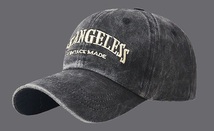 LA ロサンゼルス LOS ANGELESS キャップ 帽子 野球帽 アウトドア メンズ レディース 野球 ローキャップ 7987175 新品 1円 スタート ワイン_画像3