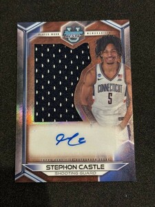 2023-24 Topps Bowman's Best Basketball Stephon Castle Relic Auto