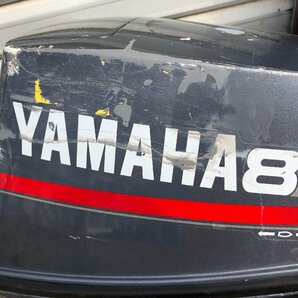 【引取限定現物渡し】 小型船舶用 船外機 YAMAHA8 6N0-L エンジン始動品 8馬力の画像2