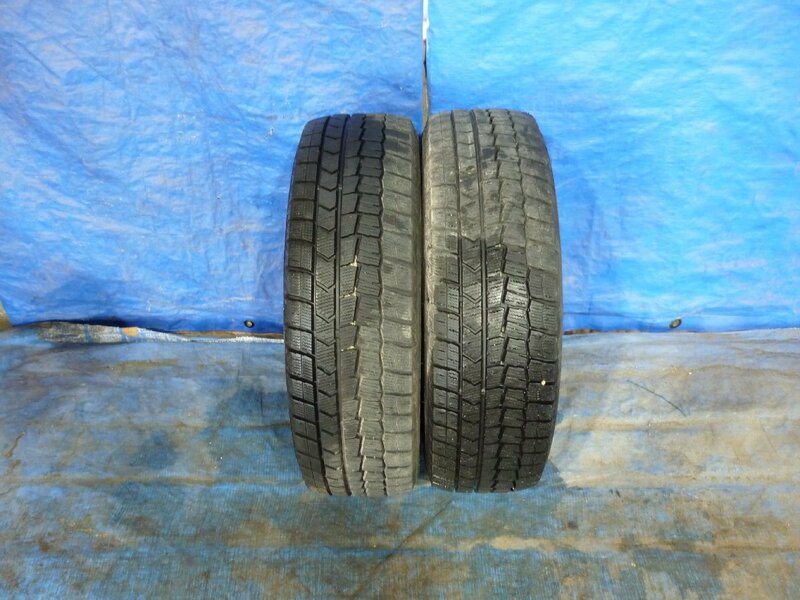 DUNLOP ダンロップ WINTER MAXX WM02 185/65R15 2023年製 9部山 2本 カローラフィールダー/ティーダ/ノート/ウィングロード 等に