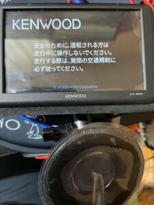 KENWOOD ケンウッド　ポータブルカーナビ　EZ-550 中古で購入　クルマ買い替えに伴い出品