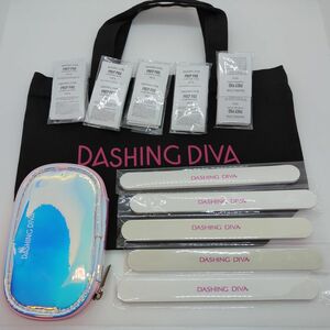 DASHINGDIVA ダッシングディバ ネイルケアセット プレップパッド ミニトートバッグ ミニポーチ ネイルファイル