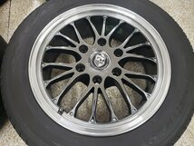 ◎希少セット 美品ハイエースサイズ 17inc 6.5j +37 215/60R17 215/60-17 109/107 LT 貨物タイヤ 200系ハイエース BBS風 WORK風 SSR風_画像2