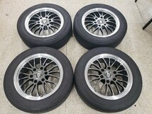 ◎希少セット 美品ハイエースサイズ 17inc 6.5j +37 215/60R17 215/60-17 109/107 LT 貨物タイヤ 200系ハイエース BBS風 WORK風 SSR風_画像1