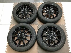 ★即取付可能！G-SPEED14×4.5J+45　100/4H　深溝165/55R14ワゴンRモコゼストムーヴミラライフパレットなど軽自動車に★