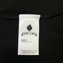 個性 定価2万 FRANKLIN MUSK・アメリカ・ニューヨーク発 半袖Tシャツ 上質 薄手 通気 柔らかい お洒落 スウェット カジュアル サイズ1_画像9