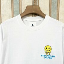 人気 定価2万 FRANKLIN MUSK・アメリカ・ニューヨーク発 半袖Tシャツ 通気 快適 遊び心 個性 トップス カットソー アメカジ 街着 夏 3_画像4